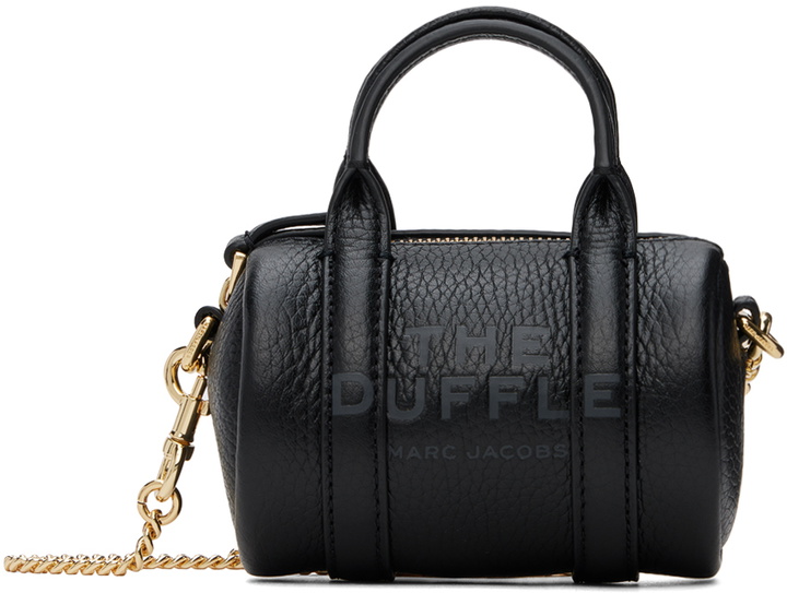 Photo: Marc Jacobs Black 'The Leather Nano' Duffle Bag