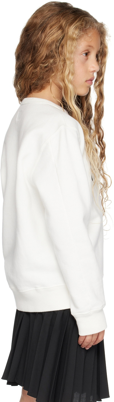 C.P. Company Kids Kids White Basic Sweatshirt