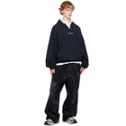 Balenciaga Black 'Balenciaga' Back Polo Hoodie