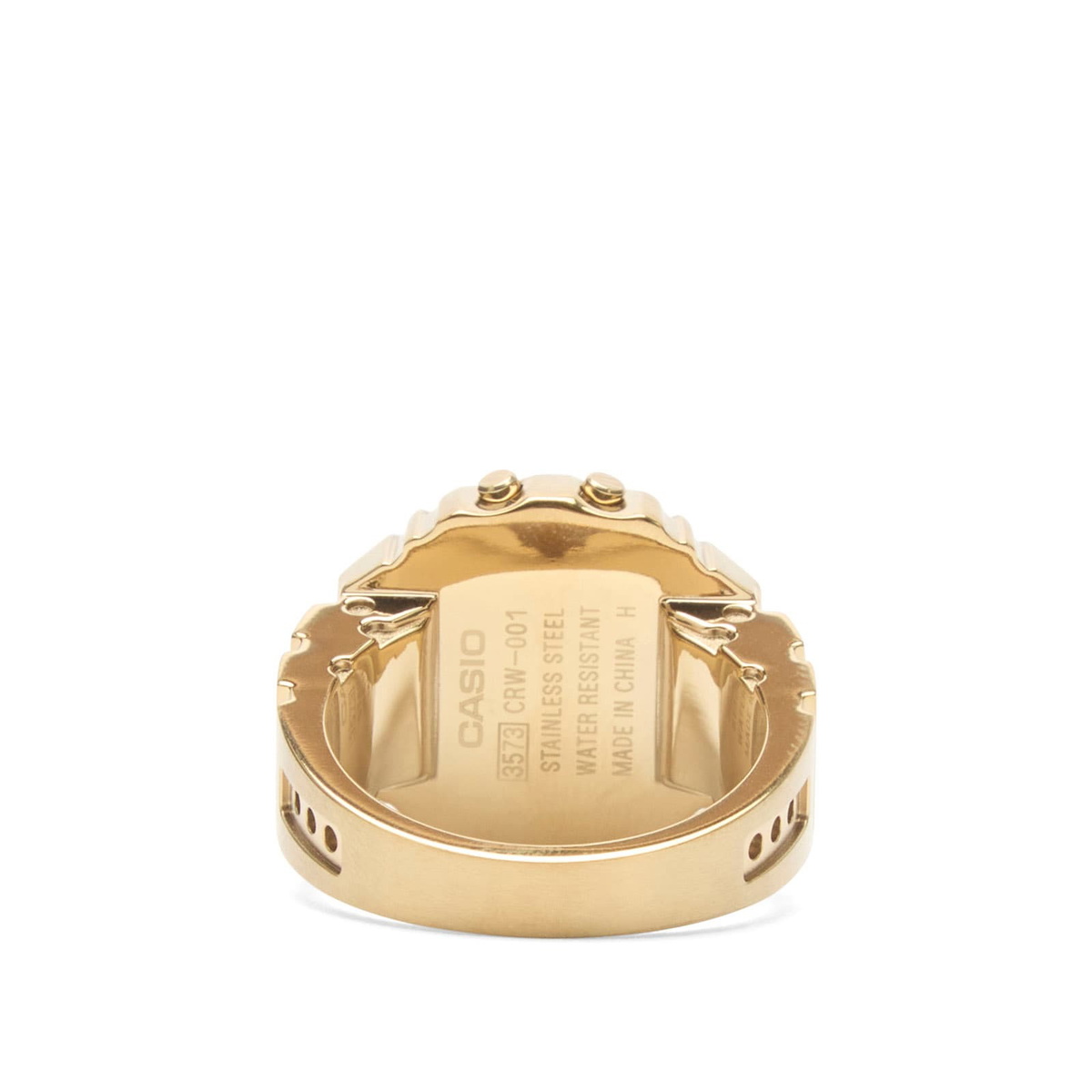Casio CRW-001G-9ER Ring Watch in Gold Casio