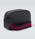 Gucci Web Stripe GG Canvas crossbody bag
