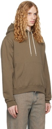 John Elliott Brown Beach Hoodie