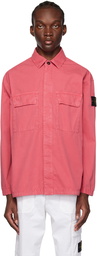 Stone Island Pink Old Treatment Shirt