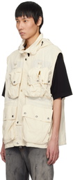 YOKE Beige Multi Pocket Jacket