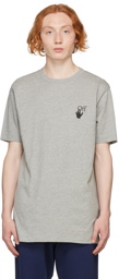 Off-White Grey Slim Degrade Arrow T-Shirt