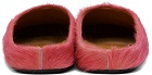 Marni Pink Sabot Fussbett Loafers