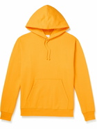 Stockholm Surfboard Club - Logo-Print Cotton-Jersey Hoodie - Yellow