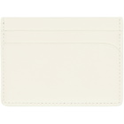 Jil Sander Off-White Curve Card Holder