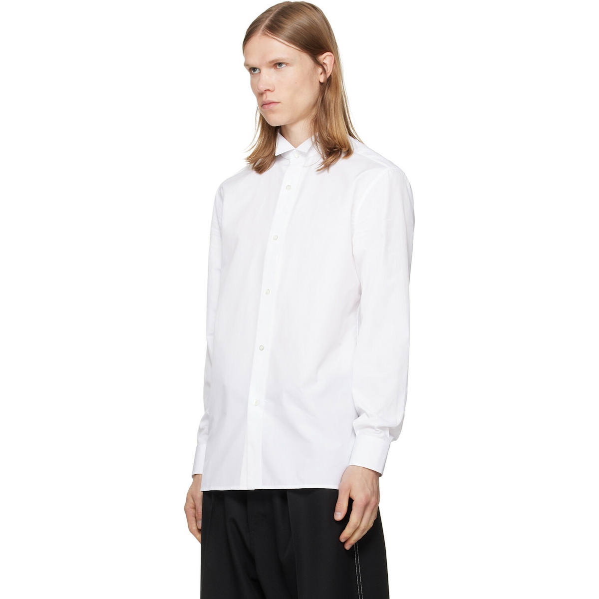 Maison Margiela White Cotton Shirt