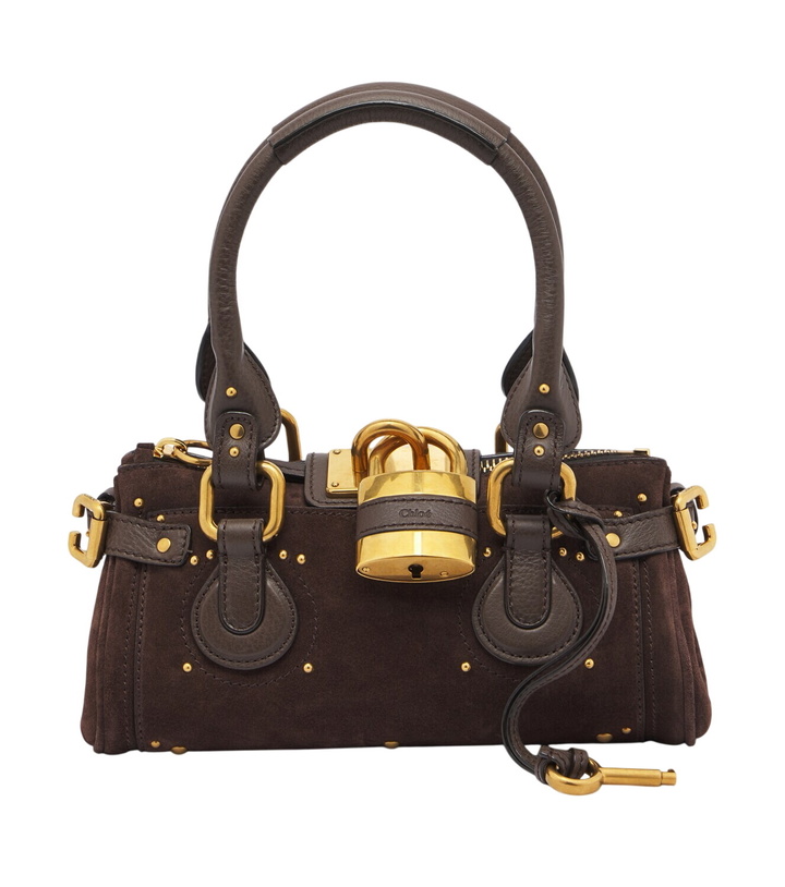 Photo: Chloé Paddington Small suede shoulder bag