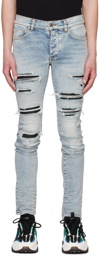 AMIRI Indigo Thrasher Jeans