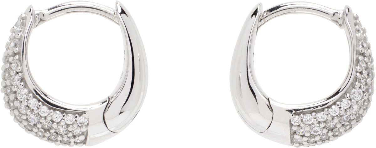 Tom Wood Sterling Silver Classic Small Hoop Earrings Tom Wood