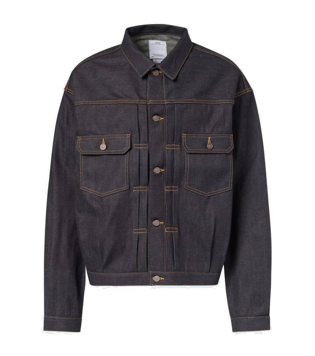 Visvim Men's Douglas Stadium Jacket in Black Visvim