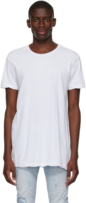 Photo: Ksubi White Cotton T-Shirt