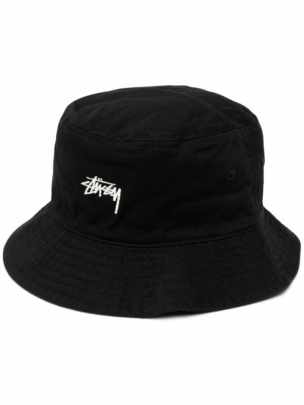 STUSSY - Logo Cotton Bucket Hat Stussy