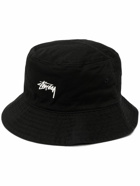 STUSSY - Logo Cotton Bucket Hat