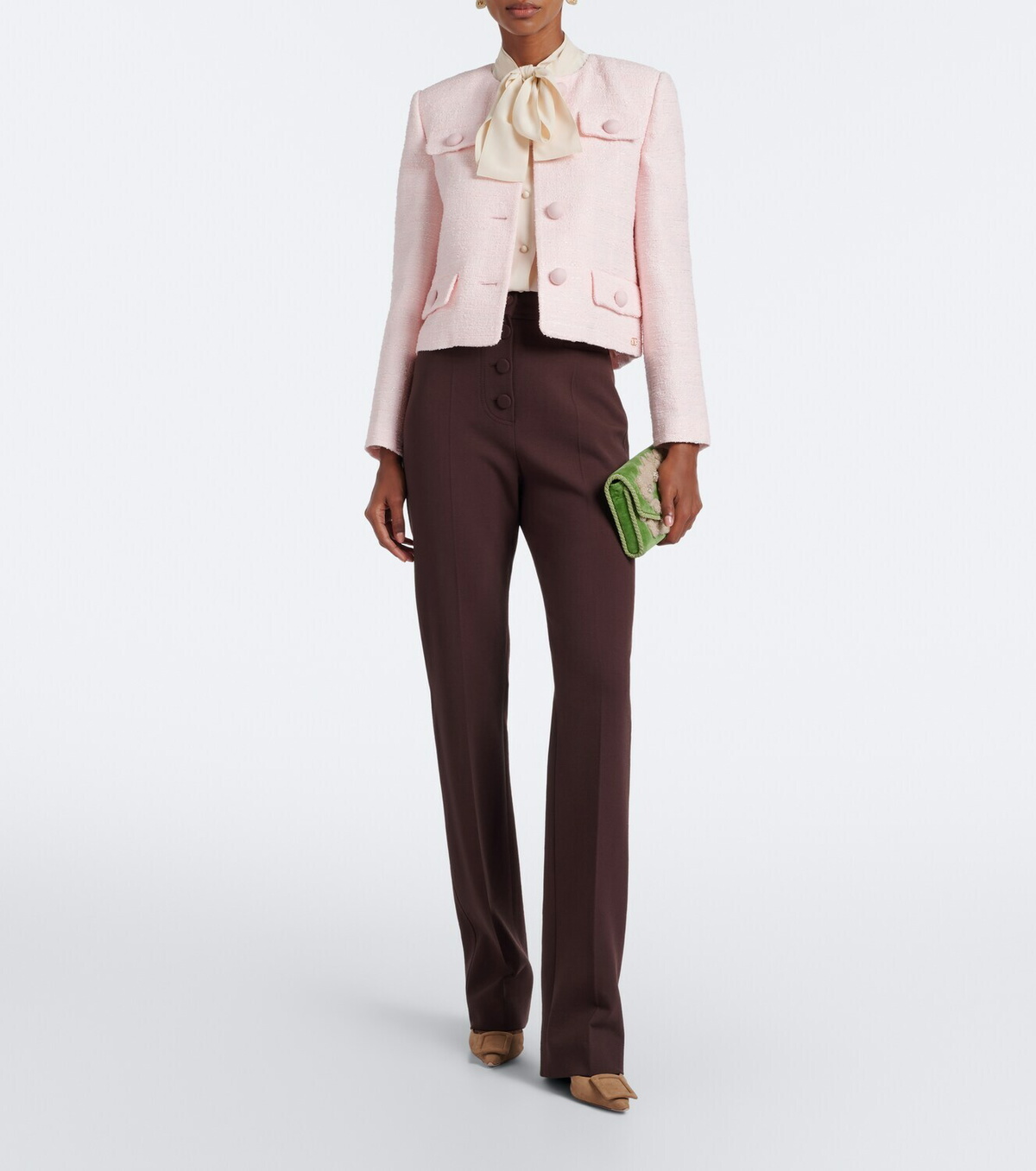 Roger Vivier Viv' In The City suede pumps