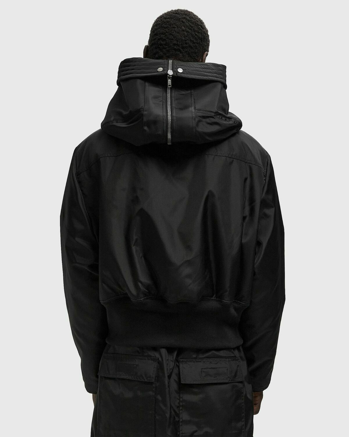 Rick Owens CROPPED ALICE PARKA Black Men Rick Owens