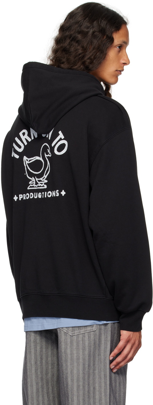 【人気！】Carhartt Work In Progress ブラック Stamp フーディ Carhartt Work In Progress Black Stamp Hoodie Carhartt WIP