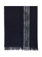 FERRAGAMO - Logoed Wool Scarf