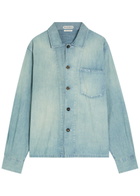 JW Anderson Chambray Denim Shirt Light Blue