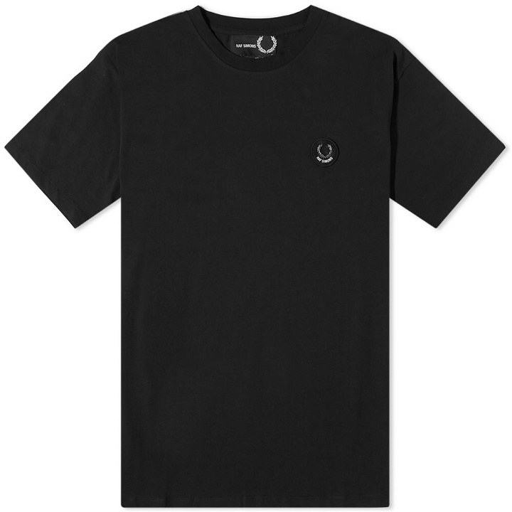 Photo: Fred Perry x Raf Simons Oversized Print T-Shirt in Black