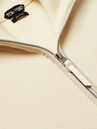 TOM FORD - Merino Wool Half-Zip Sweater - Neutrals