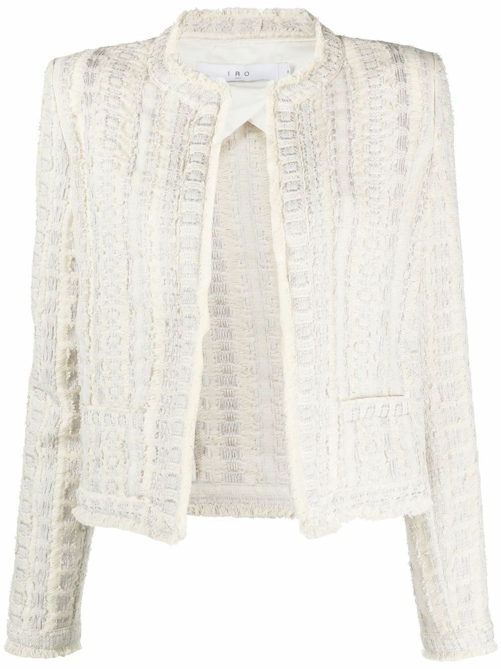 iro white tweed jacket