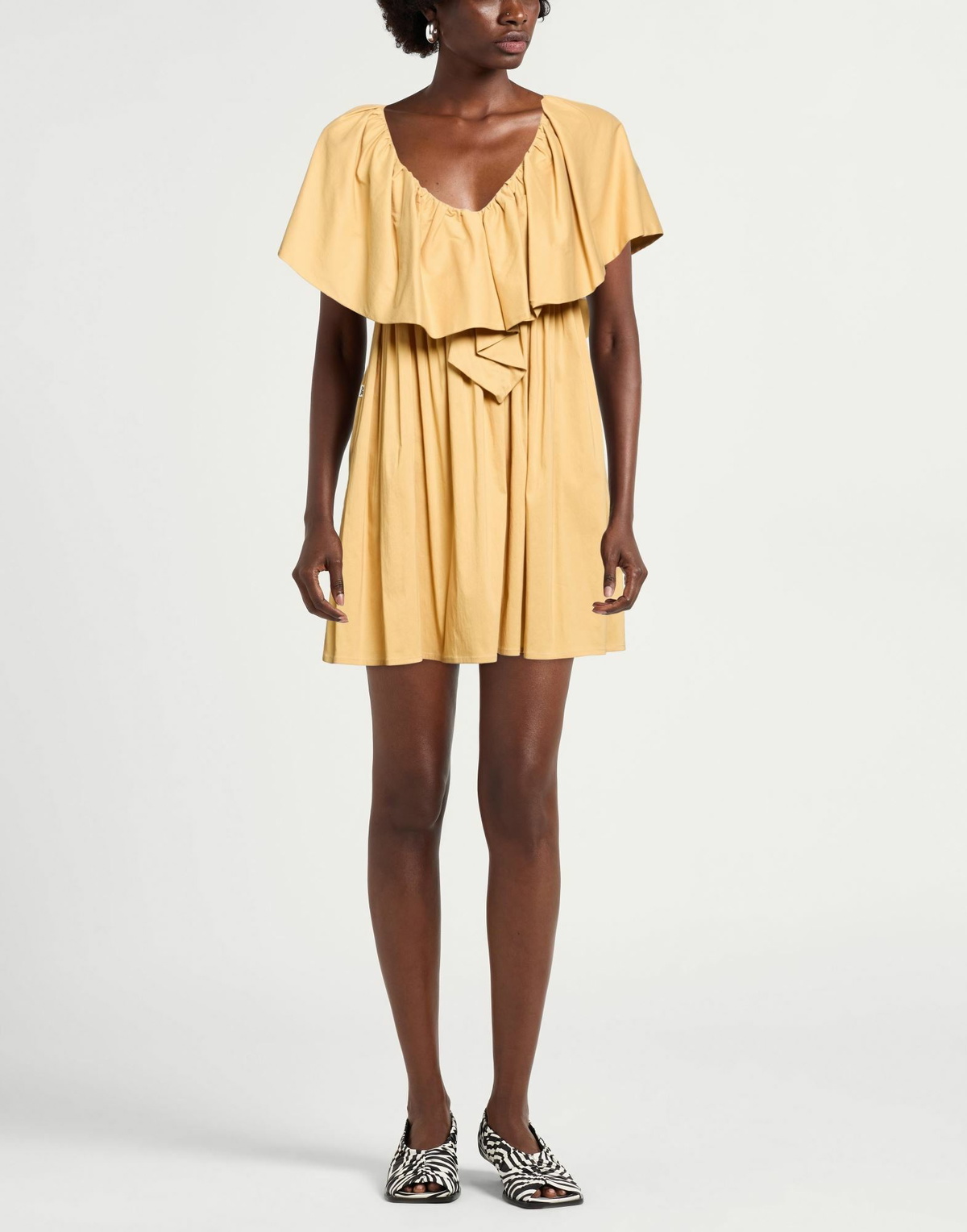 Jijil Womens Mini dress in Beige