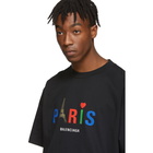 Balenciaga Black Paris Love T-Shirt