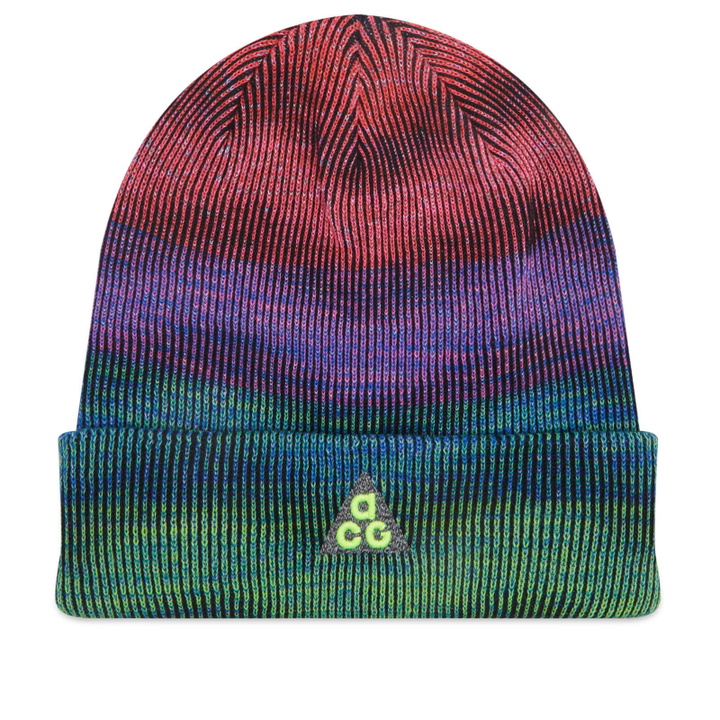 Photo: Nike Men's Apparel ACG Peak Beanie in Crimson/Pink/Royal 