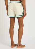 Che Baller Nylon Swim Shorts Ivory