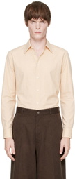 LEMAIRE Beige Fluid Shirt