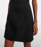 Emilia Wickstead Einna embellished crêpe minidress