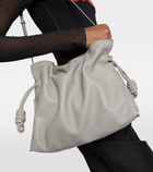 Loewe Flamenco Mini leather clutch
