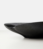 Zanat Kala Low walnut bowl by Monica Förster