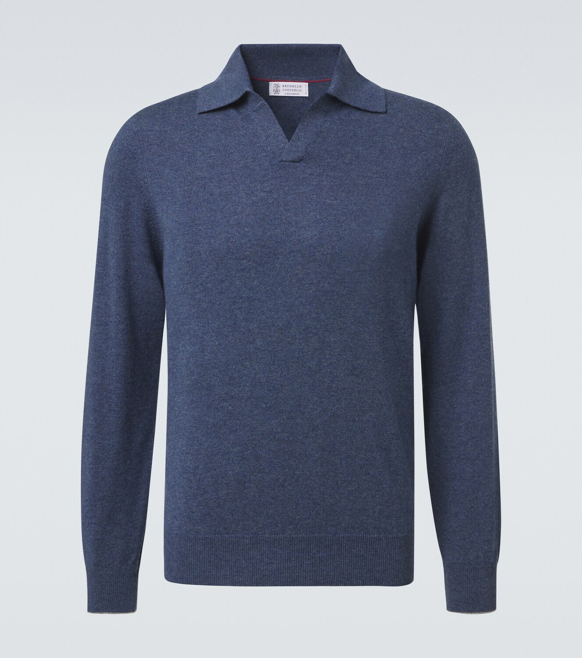 Brunello Cucinelli Cashmere polo sweater