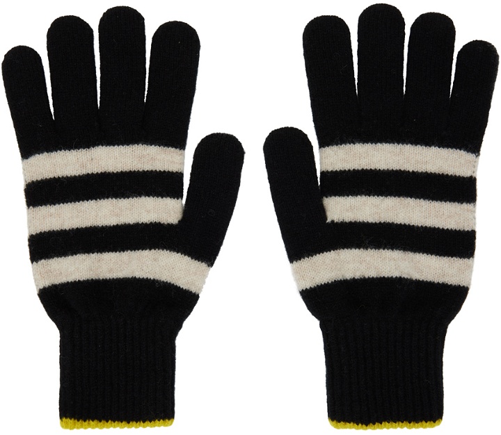 Photo: Paul Smith Black Twisted Gloves