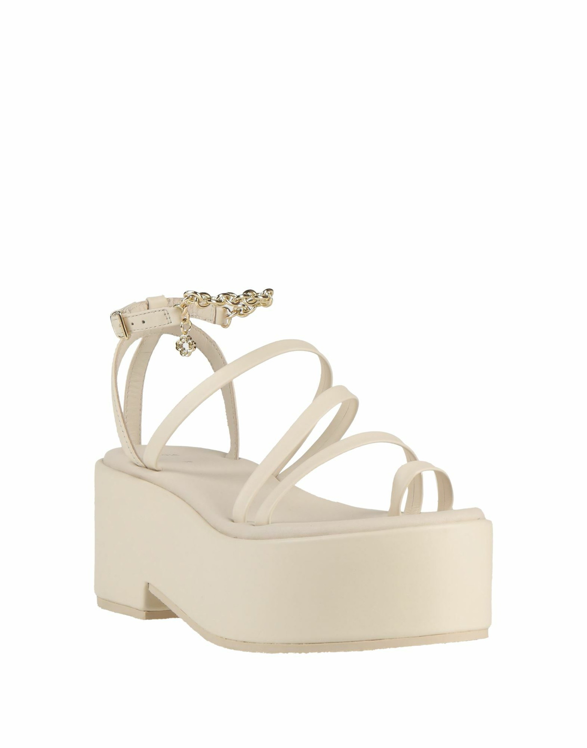 Maje Womens Thong sandal Ivory