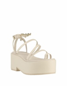 Maje Womens Thong sandal Ivory