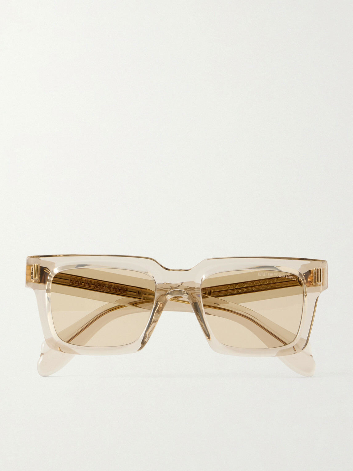 Cutler and Gross - 9386 Square-Frame Acetate Sunglasses