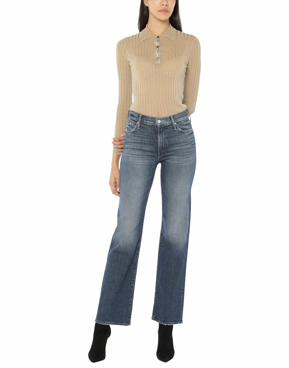 Mother Womens Jeans in Blue