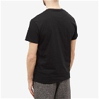 Valentino Men's College Logo T-Shirt in Black/White