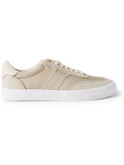 Polo Ralph Lauren - Court Vulc Leather, Suede and Canvas Sneakers - Neutrals