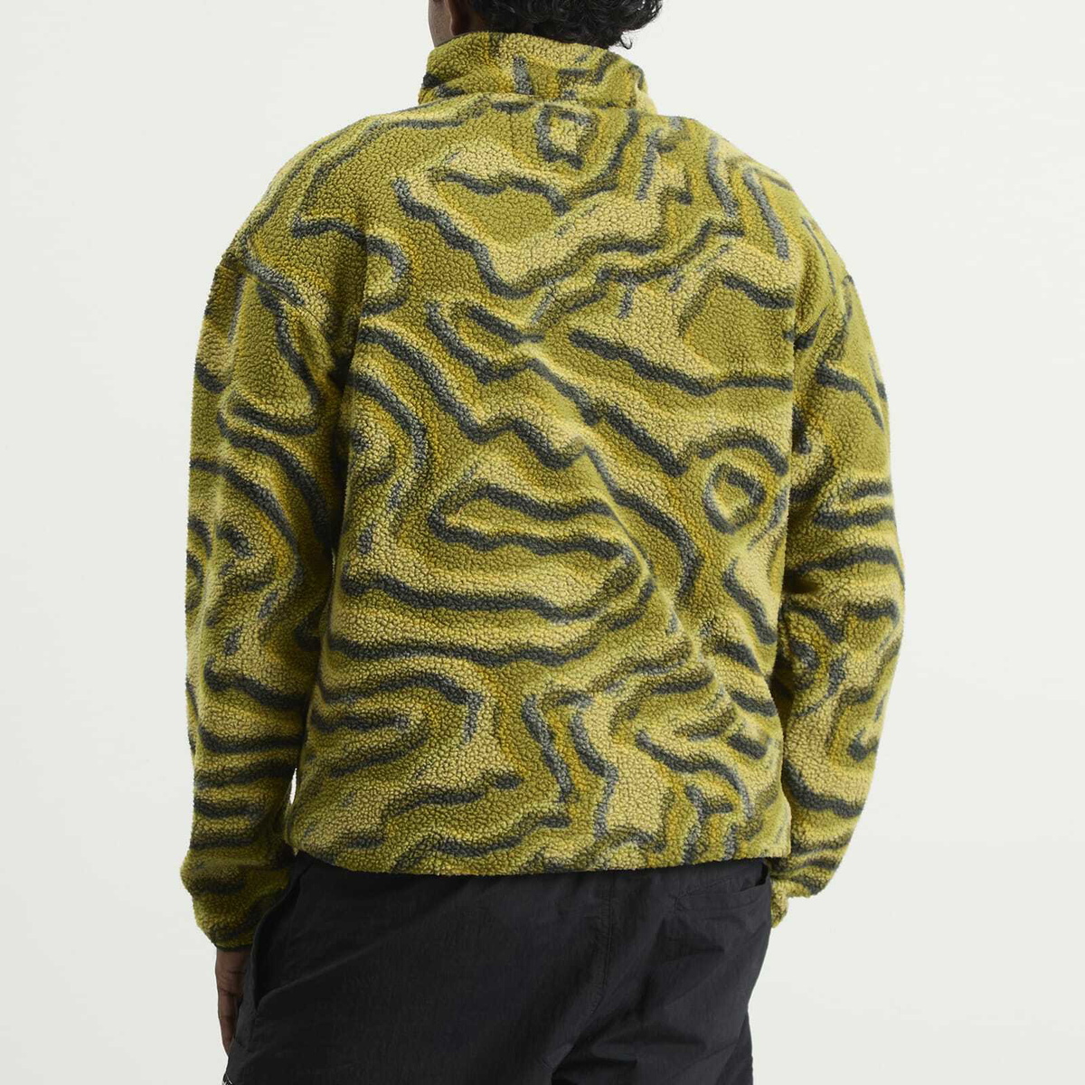 Columbia Men's Helvetia™ II Printed Half Snap Fleece in Mossy Green Topoglitch