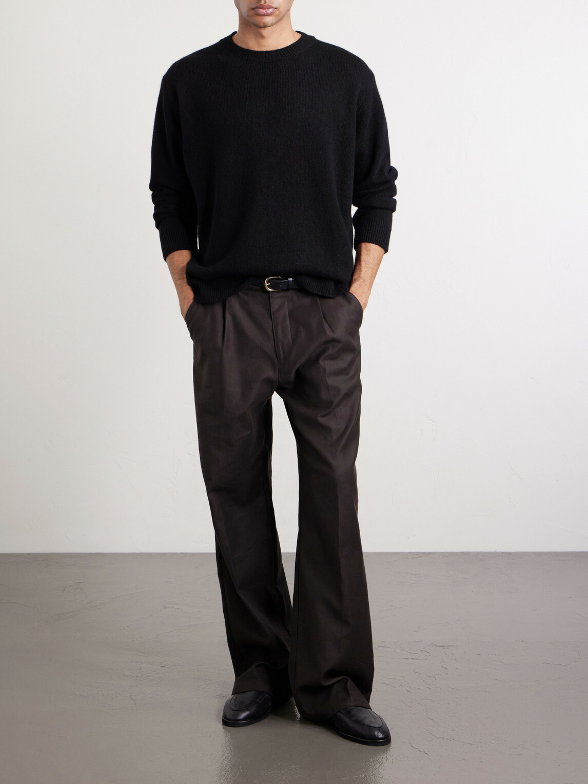 The Elder Statesman - Cashmere Sweater - Black