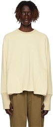 Nicholas Daley Off-White Paneled Long Sleeve T-Shirt