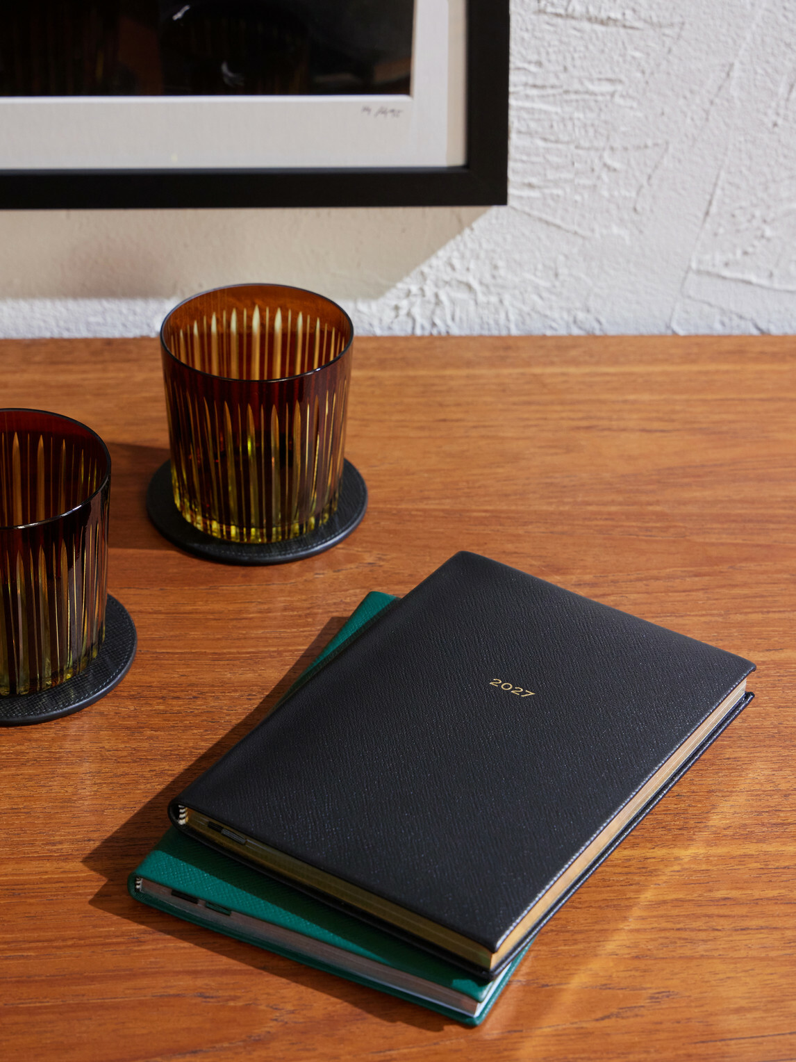 Smythson - 2027 Soho Panama Cross-Grain Leather Diary