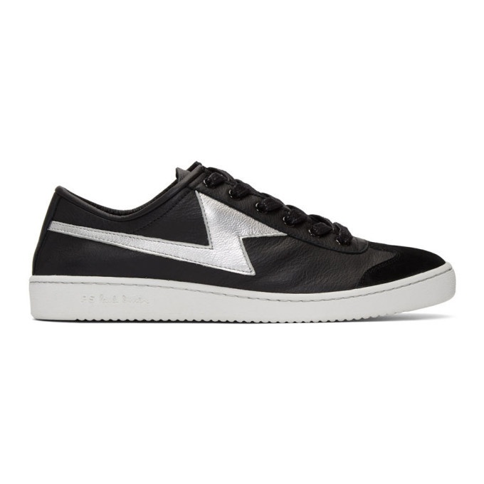 Photo: PS by Paul Smith Black Ziggy Sneakers