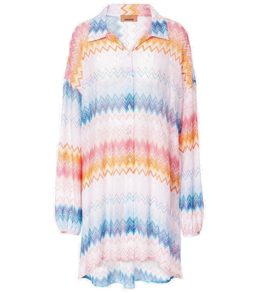 2025SS MISSONI Kids ZIGZAGジャンプスーツ (C-10Y) Missoni Kids zigzag-print Top | Pink | FARFETCH